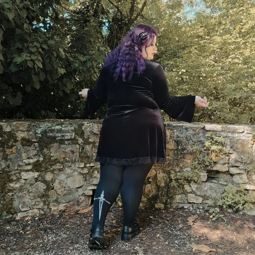 80 Denier Tights - Midnight Executioner