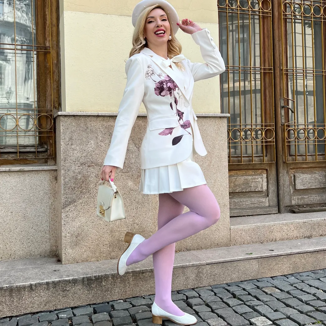 50 Denier Tights - Wisteria