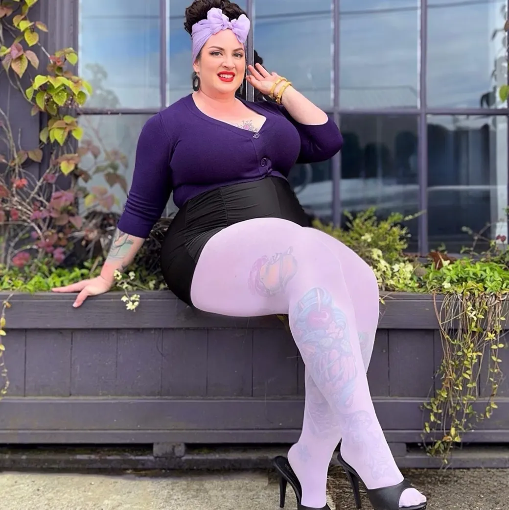 50 Denier Tights - Wisteria