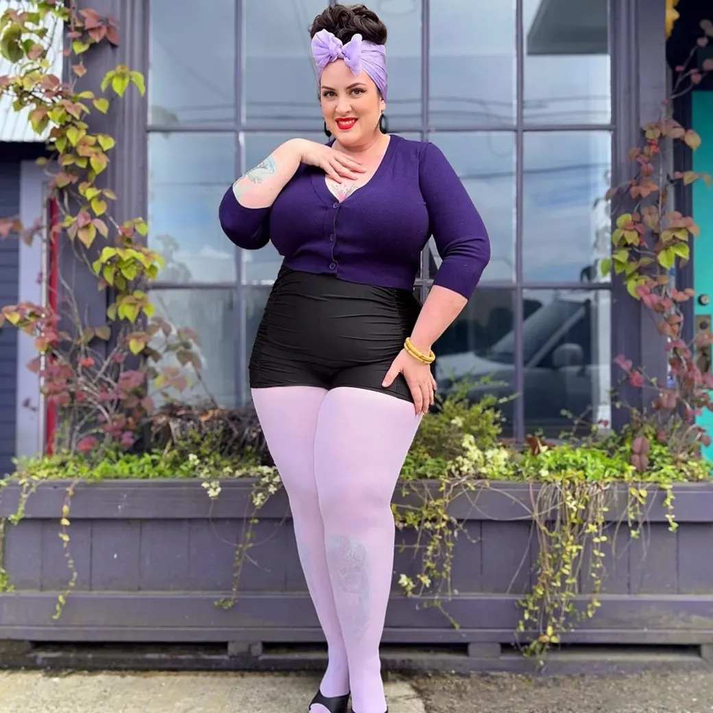 50 Denier Tights - Wisteria