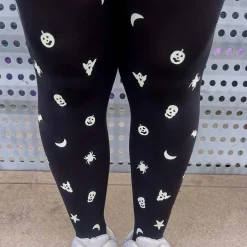 80 Denier UV Reactive Tights - Glowsty