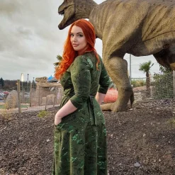 Dinosaur Wrap Dress - Brachio de Joy