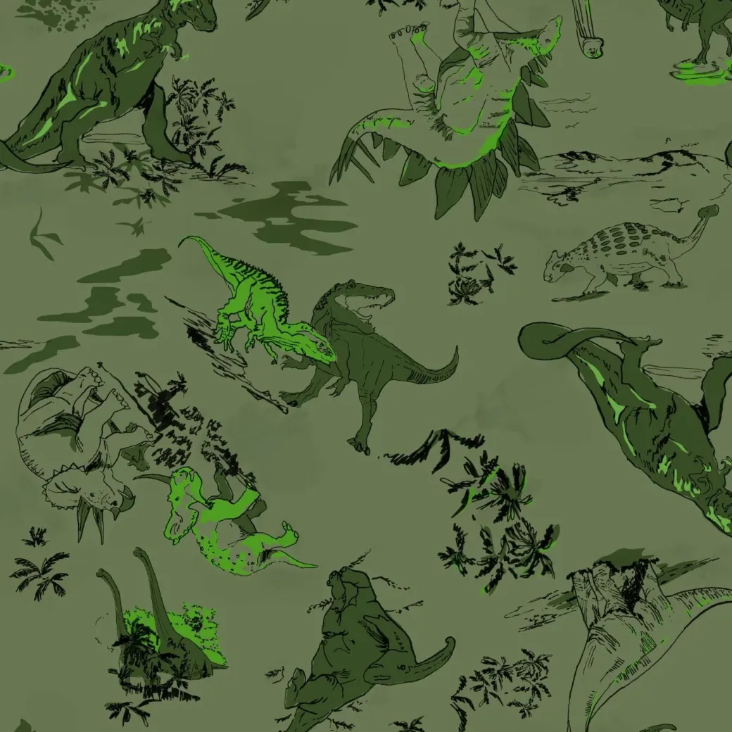 Dinosaur Wrap Dress - Brachio de Joy