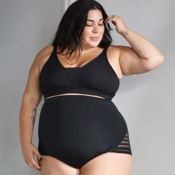 Everyday Ribbed Bra - Black