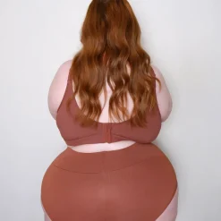 Everyday Ribbed Bra - Root Beer