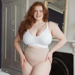 Everyday Ribbed Bra - White