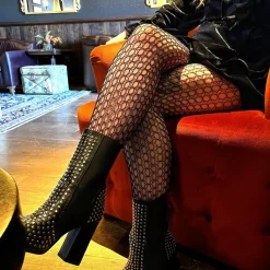 Fishnets - Gilded Glamour - Black