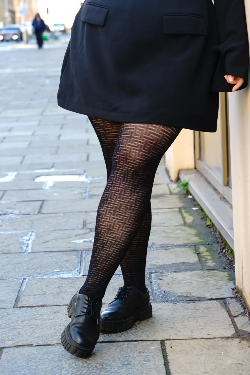 Fishnet Tights - Traditional in Black