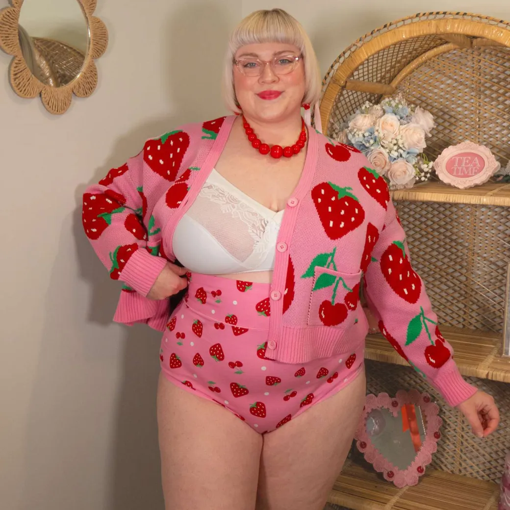Fruity Super High Waist Knickers – Pink Lady