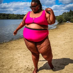Hasta La Vista Bikini Bottoms - Hot Pink