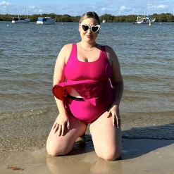 Hasta La Vista Bikini Bottoms - Hot Pink