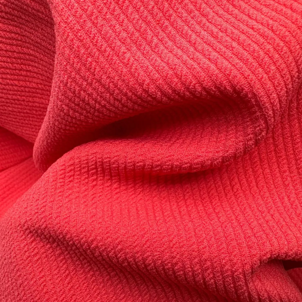 Hasta La Vista Rib Bikini Bottoms - Coral
