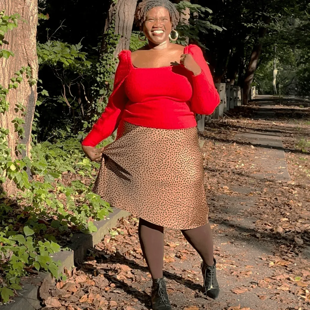 Huggy Light Compression Tights - Hot Chocolate