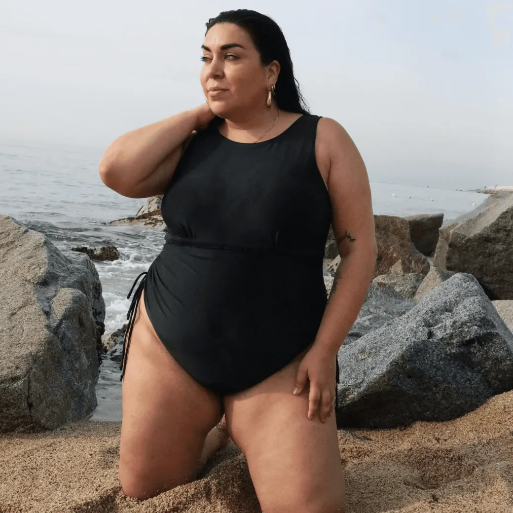 I'll fly with you Swimsuit - Black
