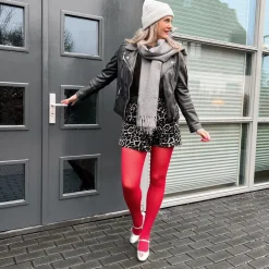Ionic Ribbed Tights - Pirouette