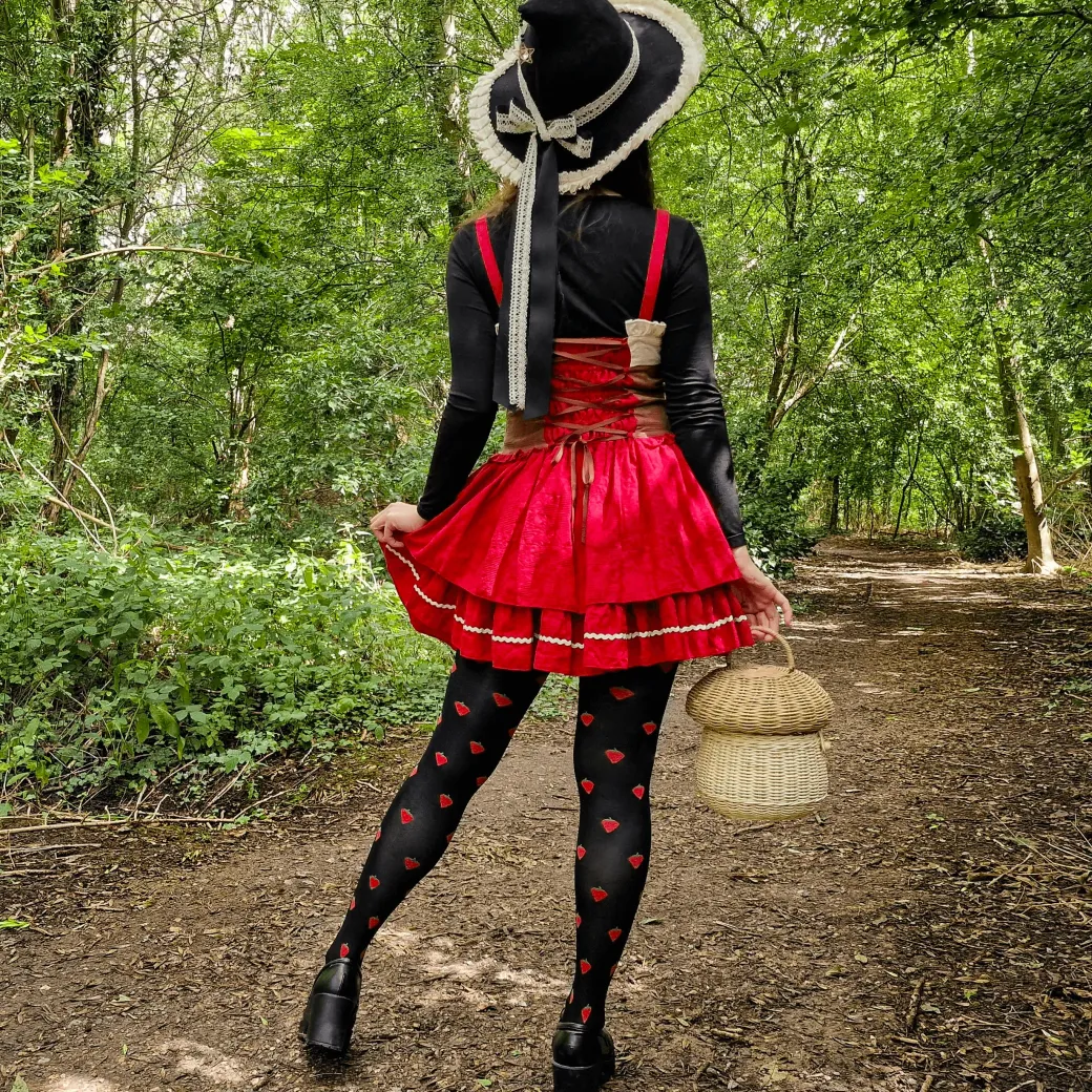 Juicy Fruit Print Tights