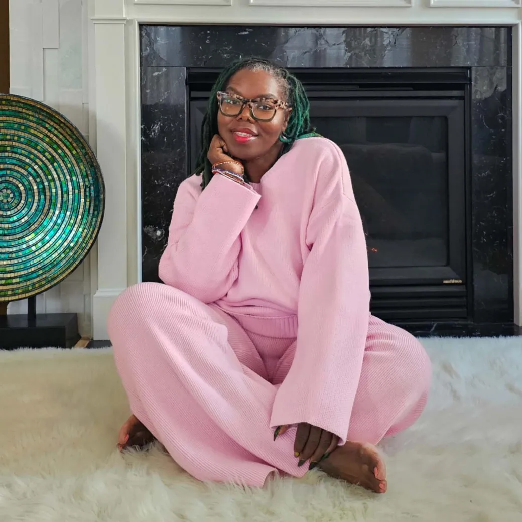 Knit Longline Jumper - Pétale de Rose