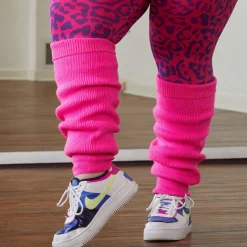 Leg Warmers - Neon Pink