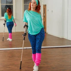 Leg Warmers - Neon Pink