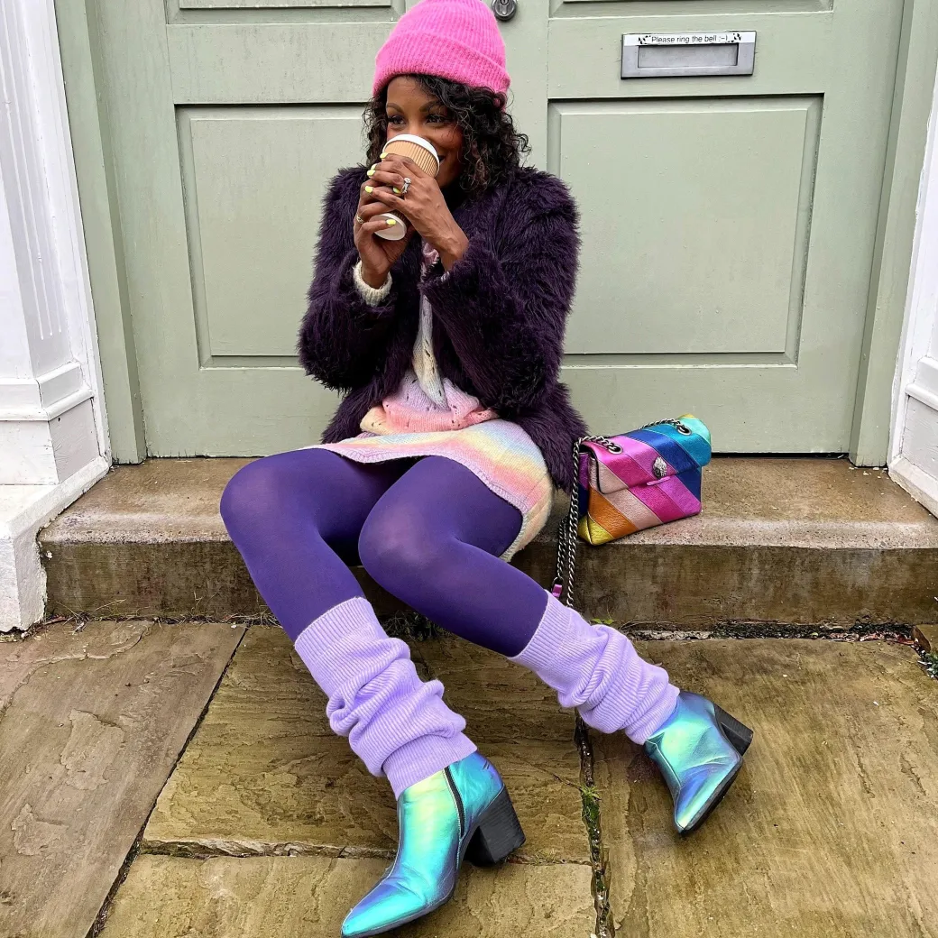 Leg Warmers - Periwinkle