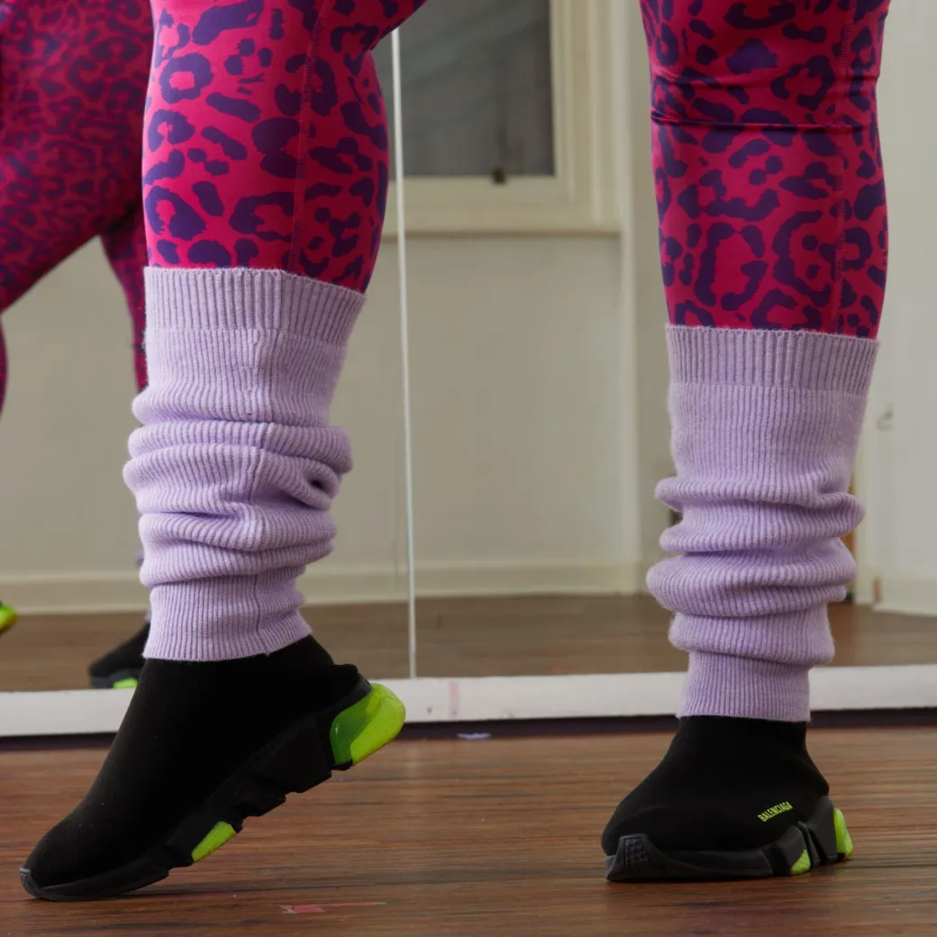 Leg Warmers - Periwinkle