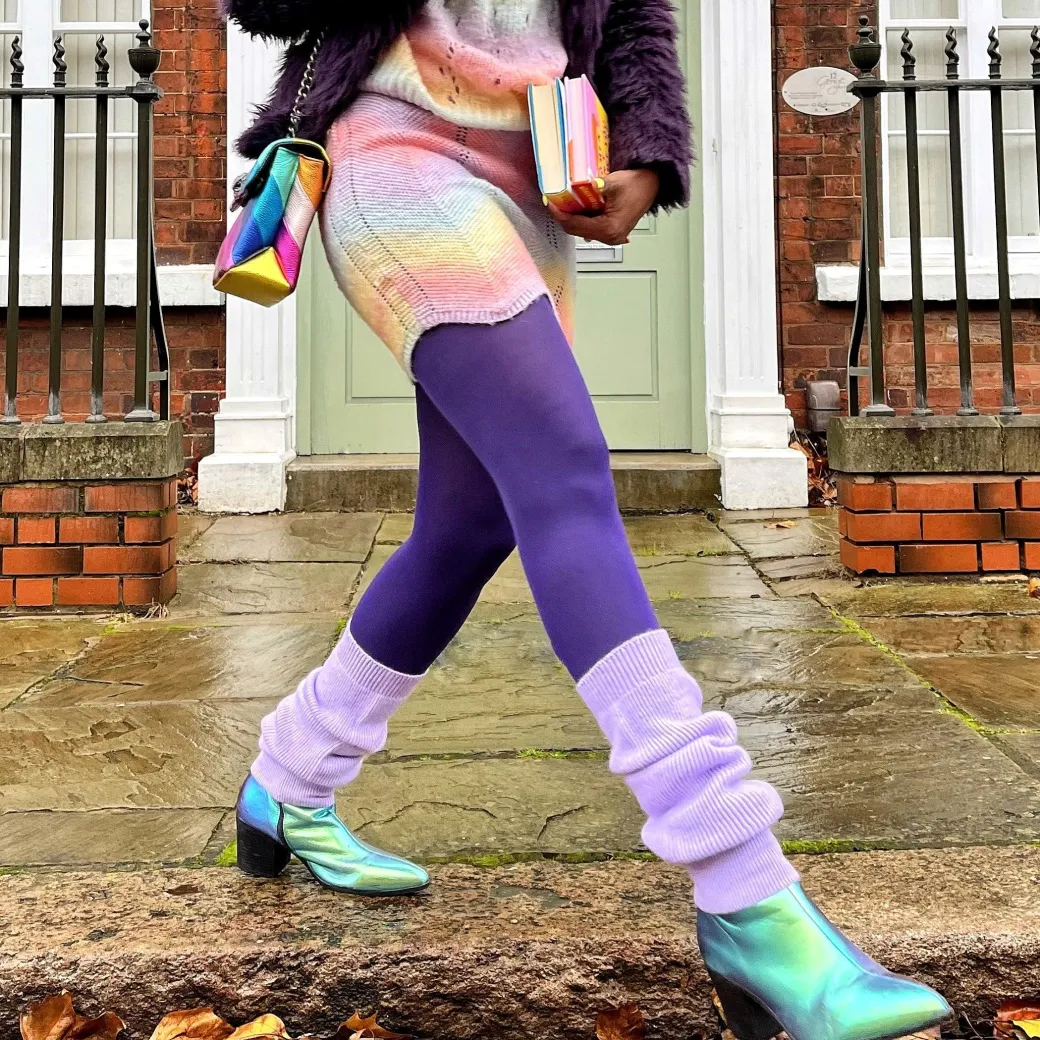 Leg Warmers - Periwinkle