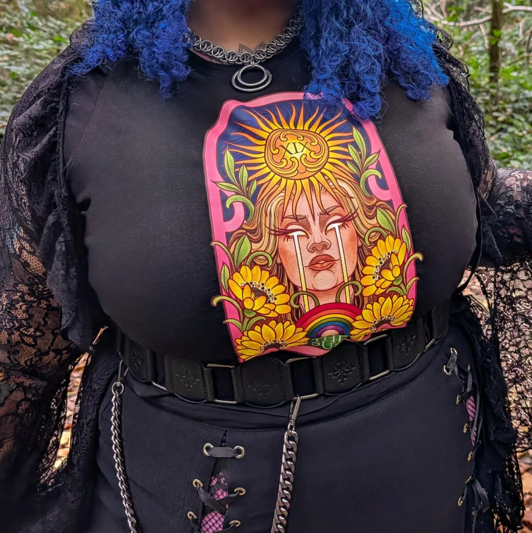 Major Arcana Baby Tee - XIX The Sun