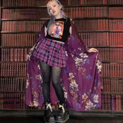 Major Arcana Baby Tee - XVIII The Moon