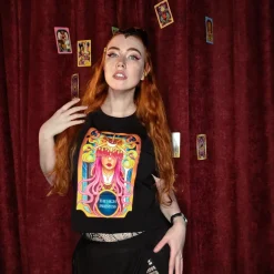 Major Arcana Boxy Tee - II The High Priestess