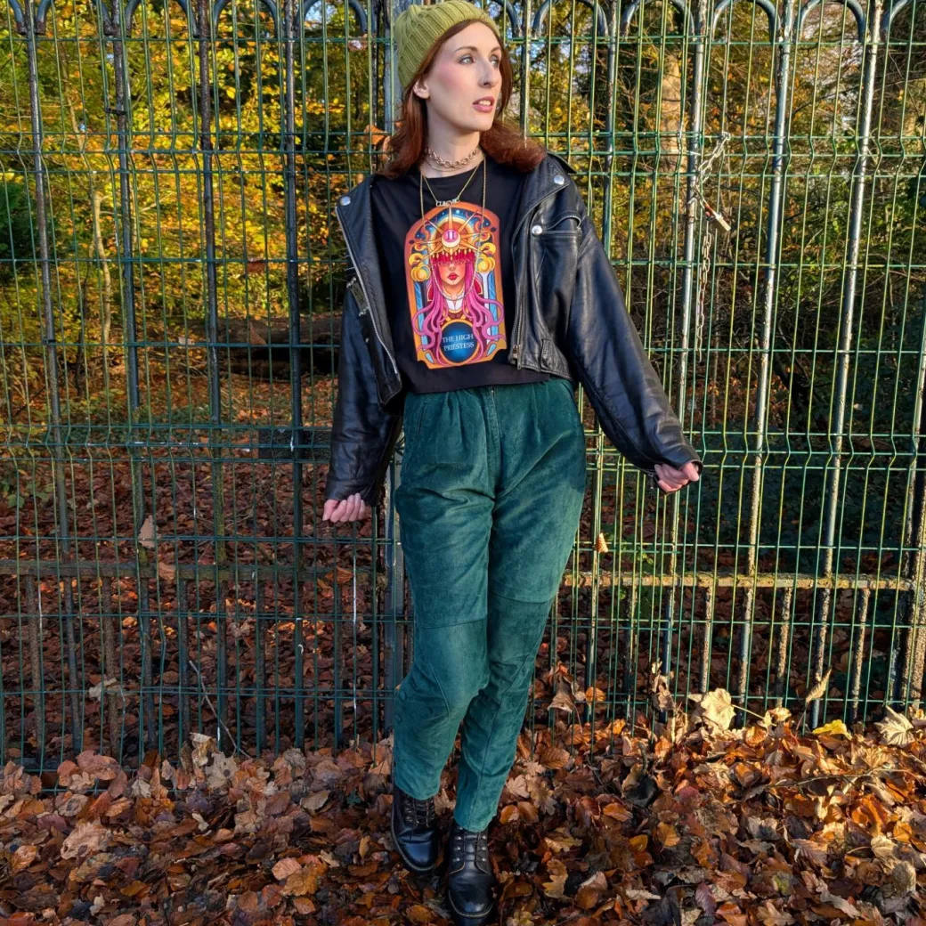 Major Arcana Boxy Tee - II The High Priestess