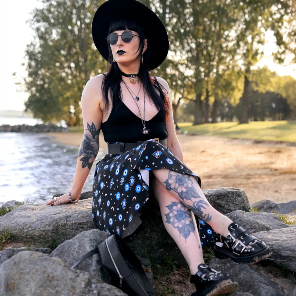 Malocchio Flare Skirt