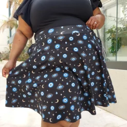 Malocchio Flare Skirt