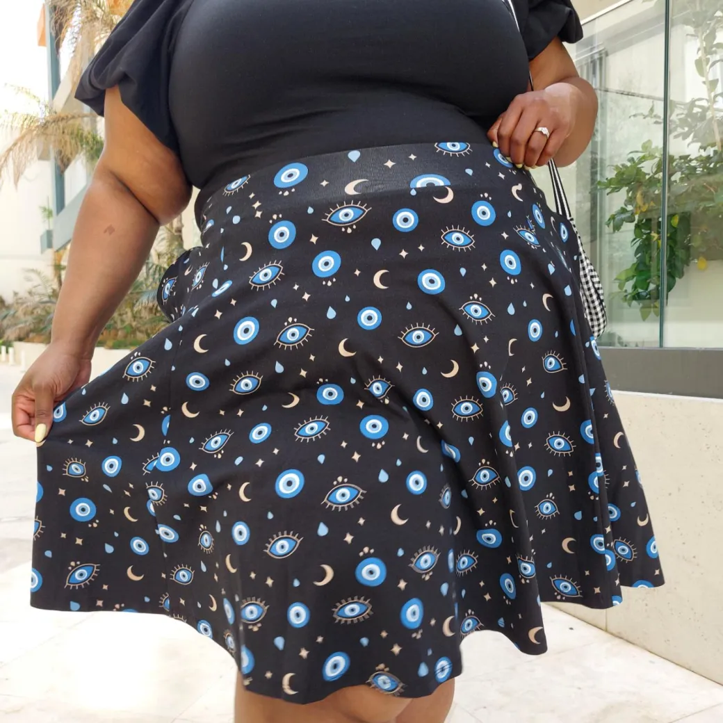 Malocchio Flare Skirt
