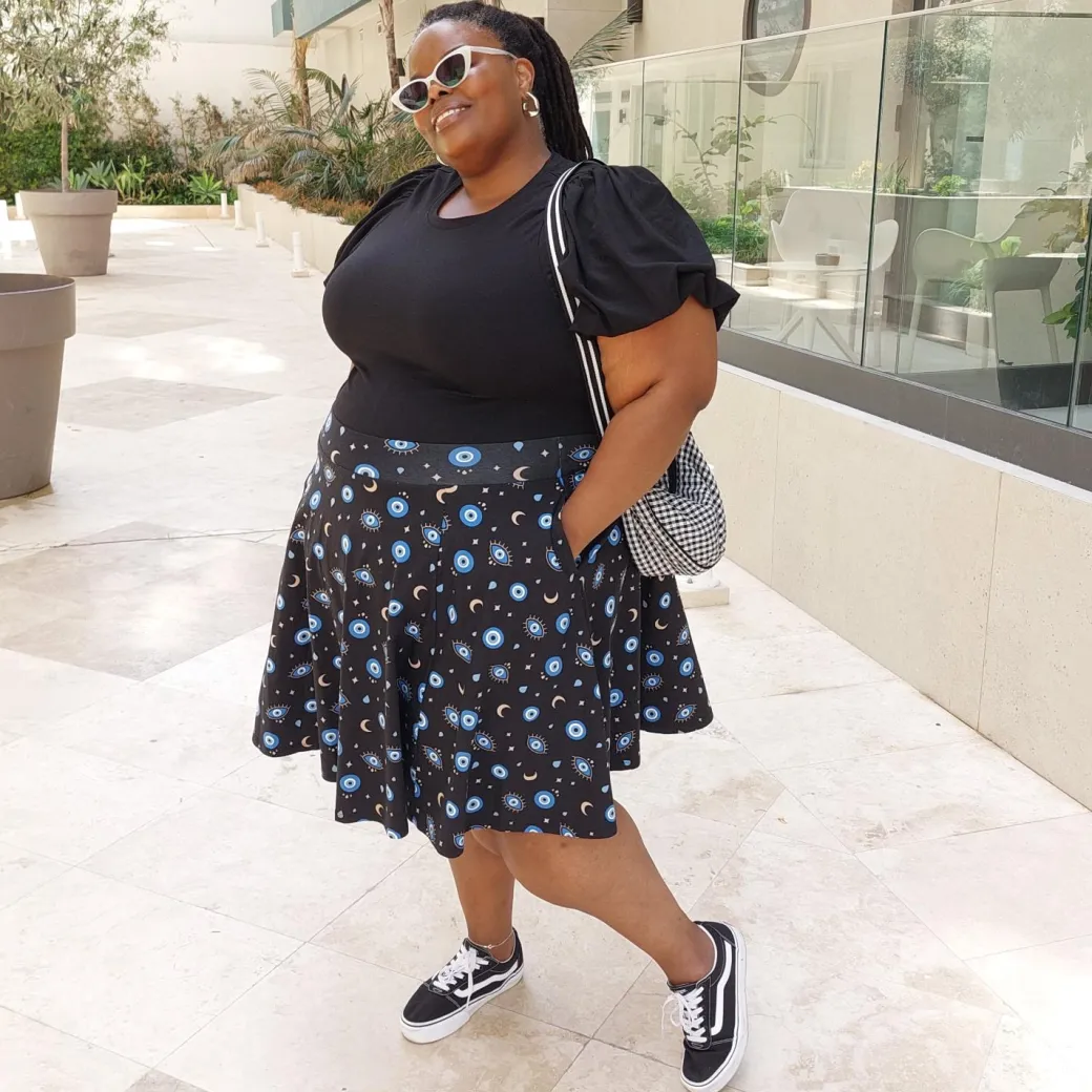 Malocchio Flare Skirt