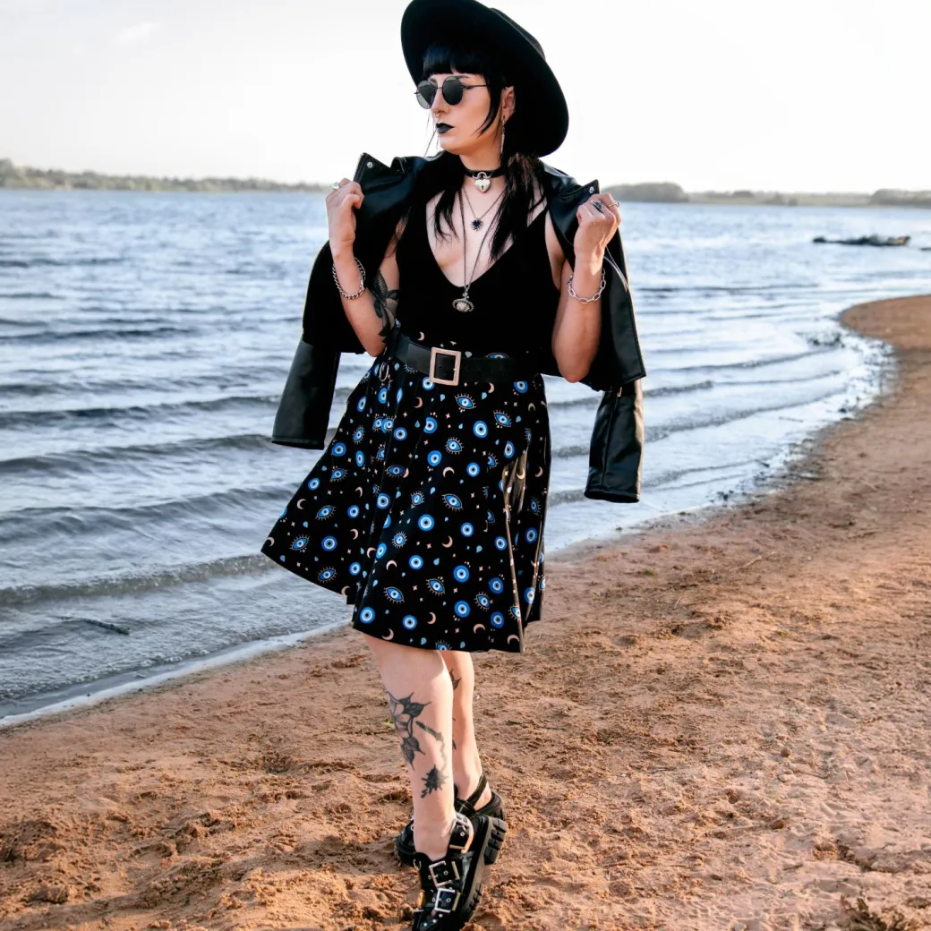 Malocchio Flare Skirt