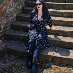 Malocchio Wrap Dress