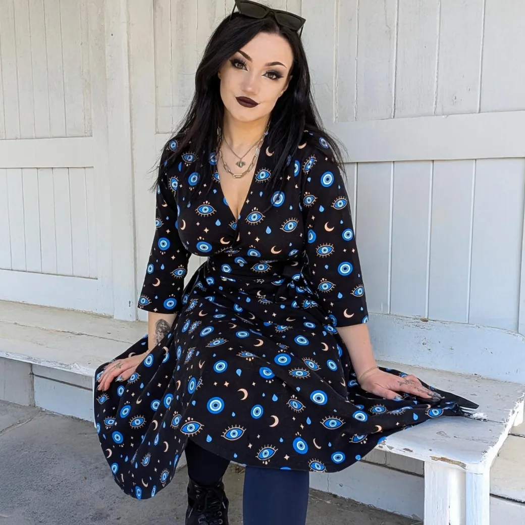 Malocchio Wrap Dress