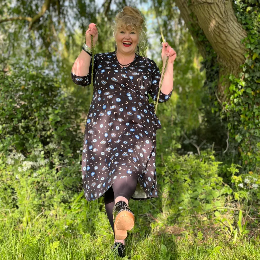 Malocchio Wrap Dress