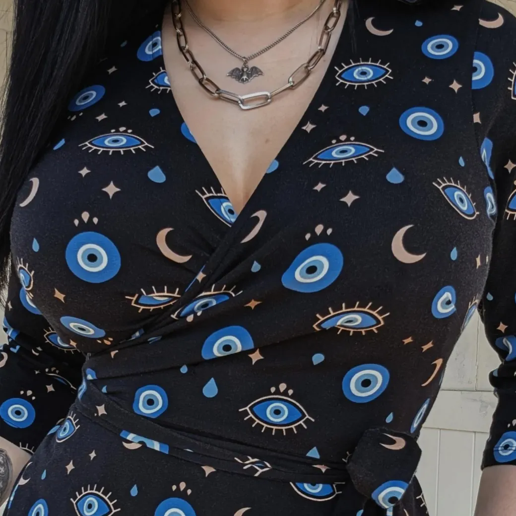 Malocchio Wrap Dress