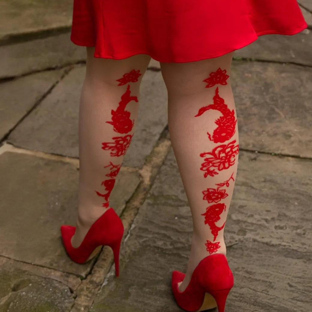 Manifest Sheer Tights - Builders Tea