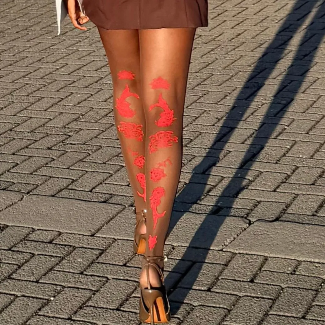 Manifest Sheer Tights - Praline