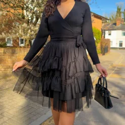 Mesh Skirt - Black