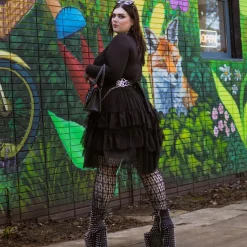 Mesh Skirt - Black