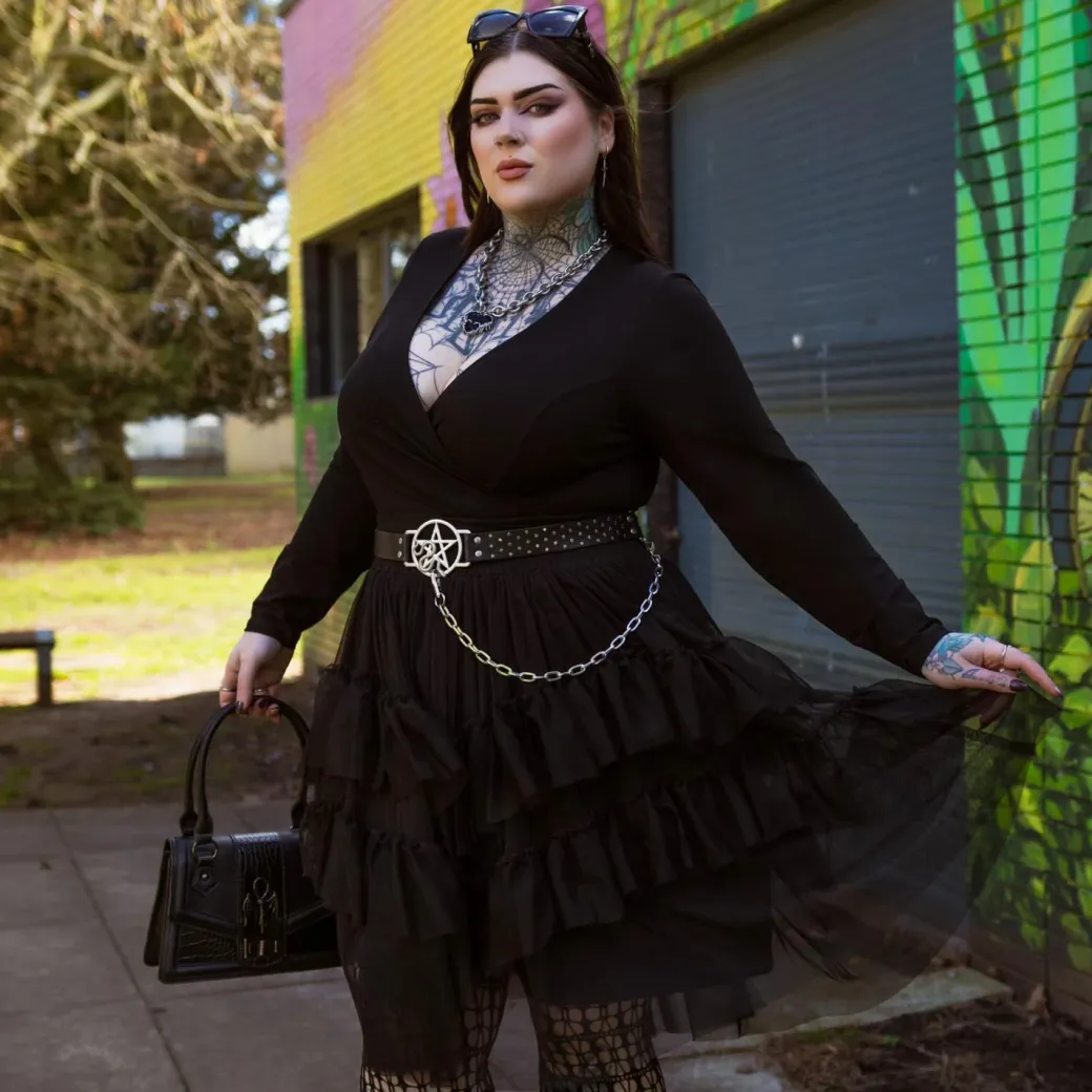 Mesh Skirt - Black