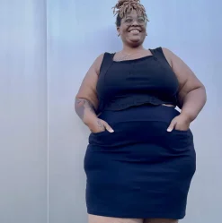 Mini Skirt - Navy