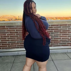 Mini Skirt - Navy