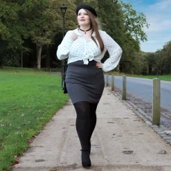 Mini Skirt - Slate Grey