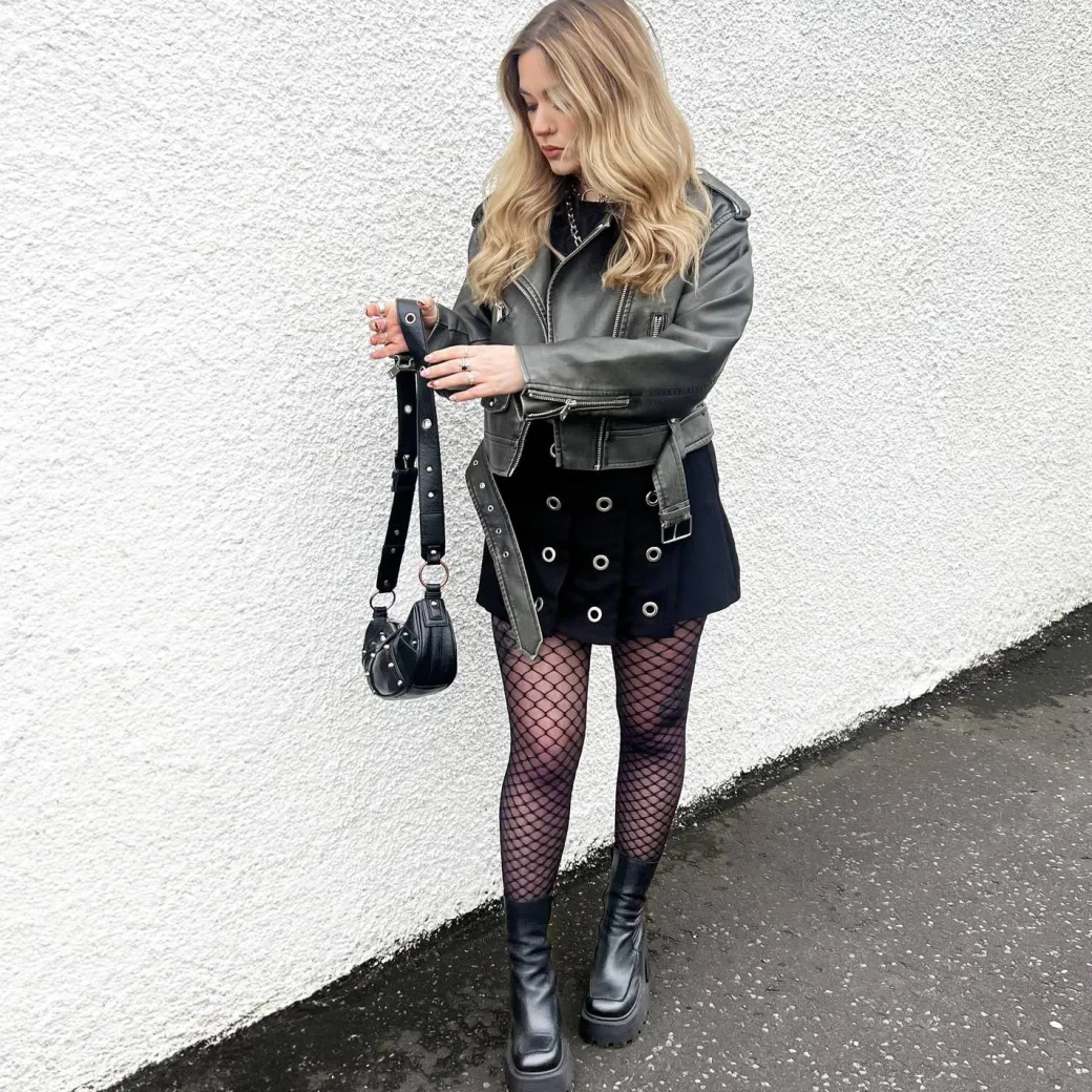 Mock Fishnets - Blackadder - Black