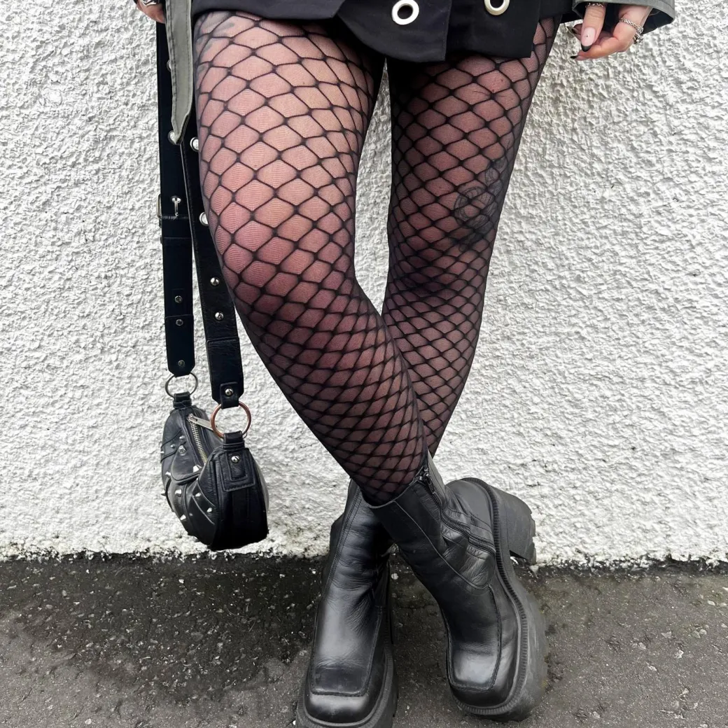 Mock Fishnets - Blackadder - Black