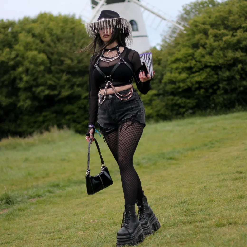 Mock Fishnets - Blackadder - Black